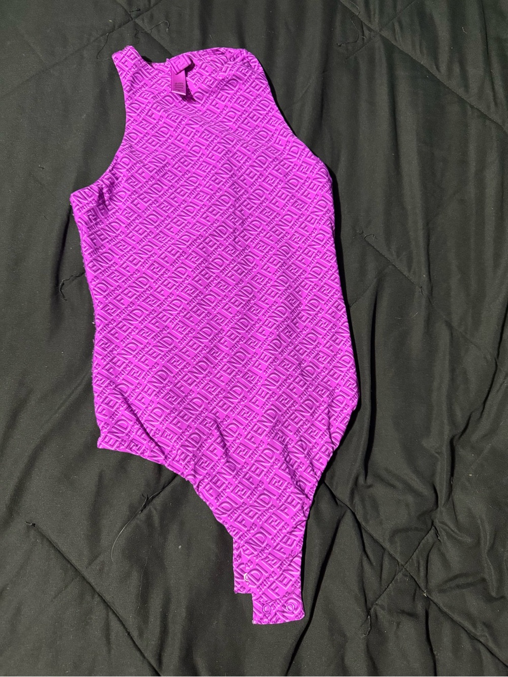 Women one piece bodysuit - Purple